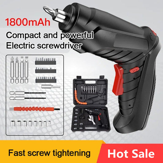 Lightweight Durable Electric Screwdriver 47 Pieces Set