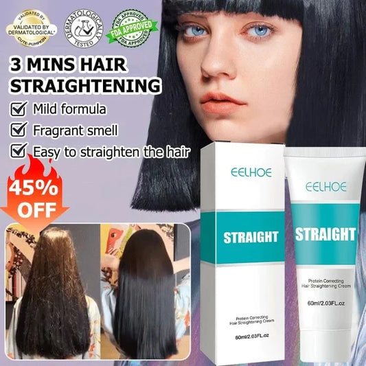 🔥NEW YEAR 2023 SALE 49% OFF🔥Silk & Gloss Hair Straightening Cream