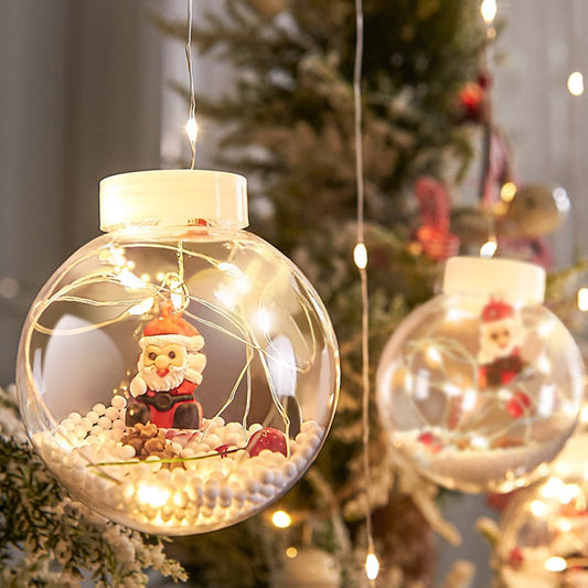 🎄Xmas Sales - 49% OFF🎄Christmas Led Wishing Ball String Lights Decorations