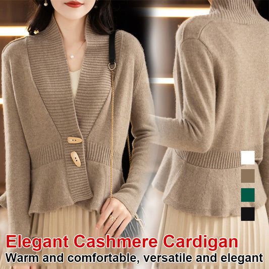 Best Gift for Her - Elegant Cashmere Cardigan