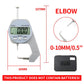 Digital Display Thickness Gauge Zinc Alloy Electronic LCD