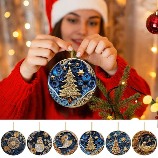 Handmade Ornaments With Good Wishes